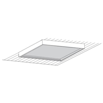 Metallram för Installation av en LED-panel  595×595 mm