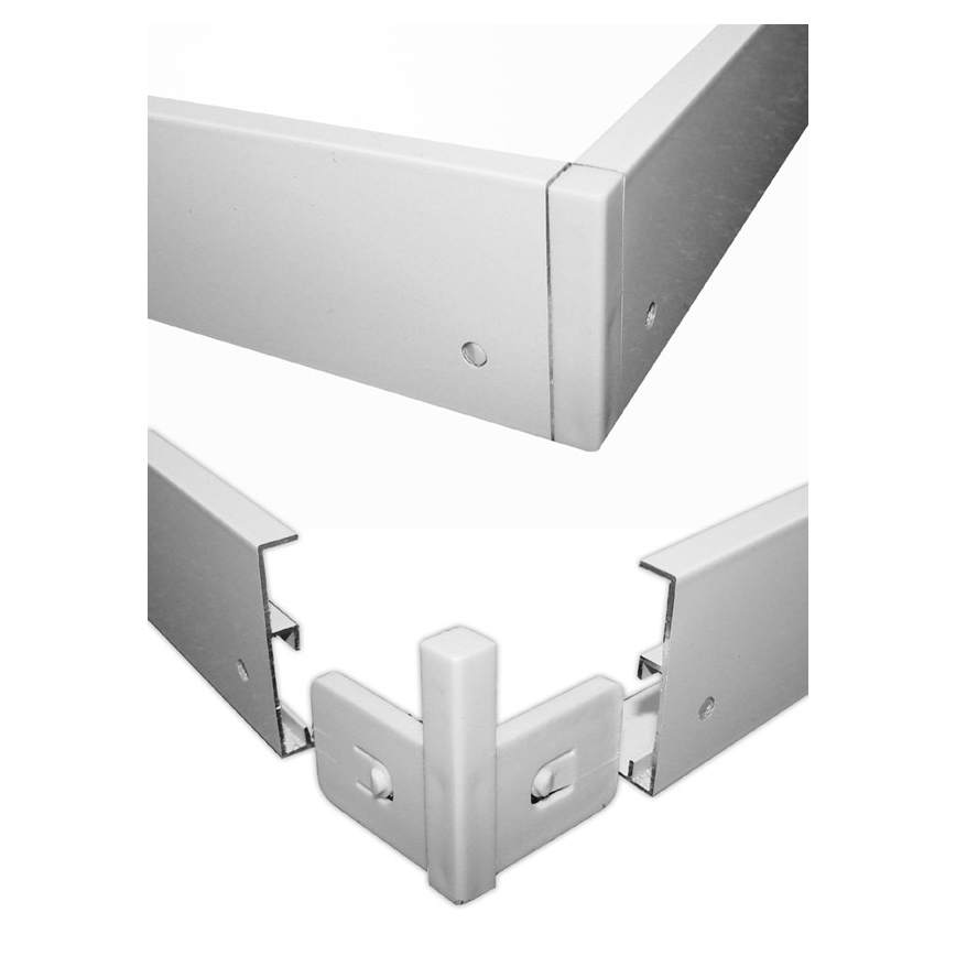Metallram för Installation av LED-paneler CHRIS 1200×300 mm