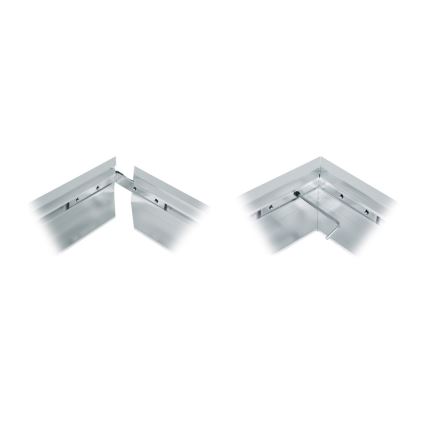 Metallram för installation av LED-paneler ZEUS 1195x295mm