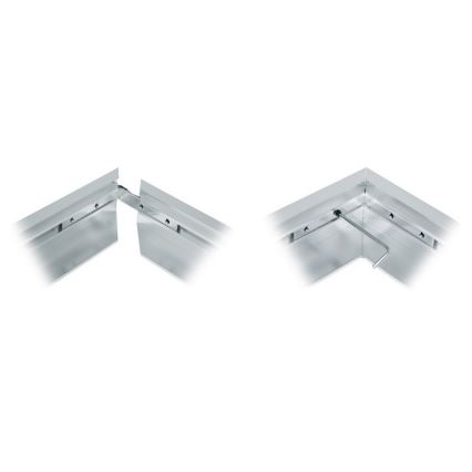 Metallram för installation av LED-paneler ZEUS 1200x600mm