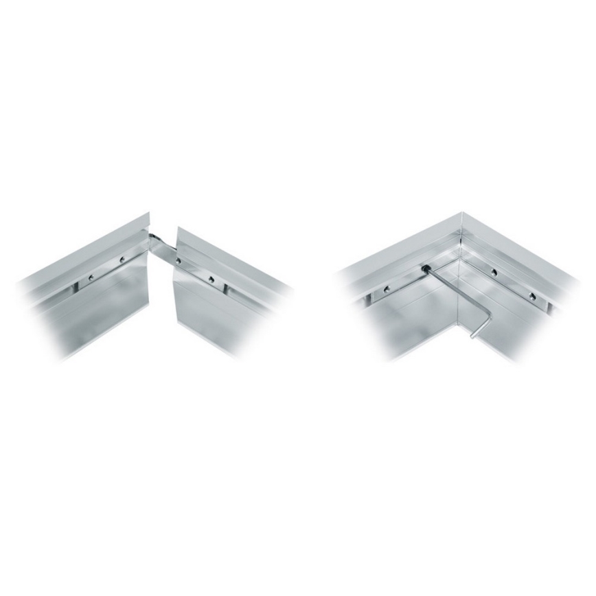 Metallram för installation av LED-paneler ZEUS 1200x600mm