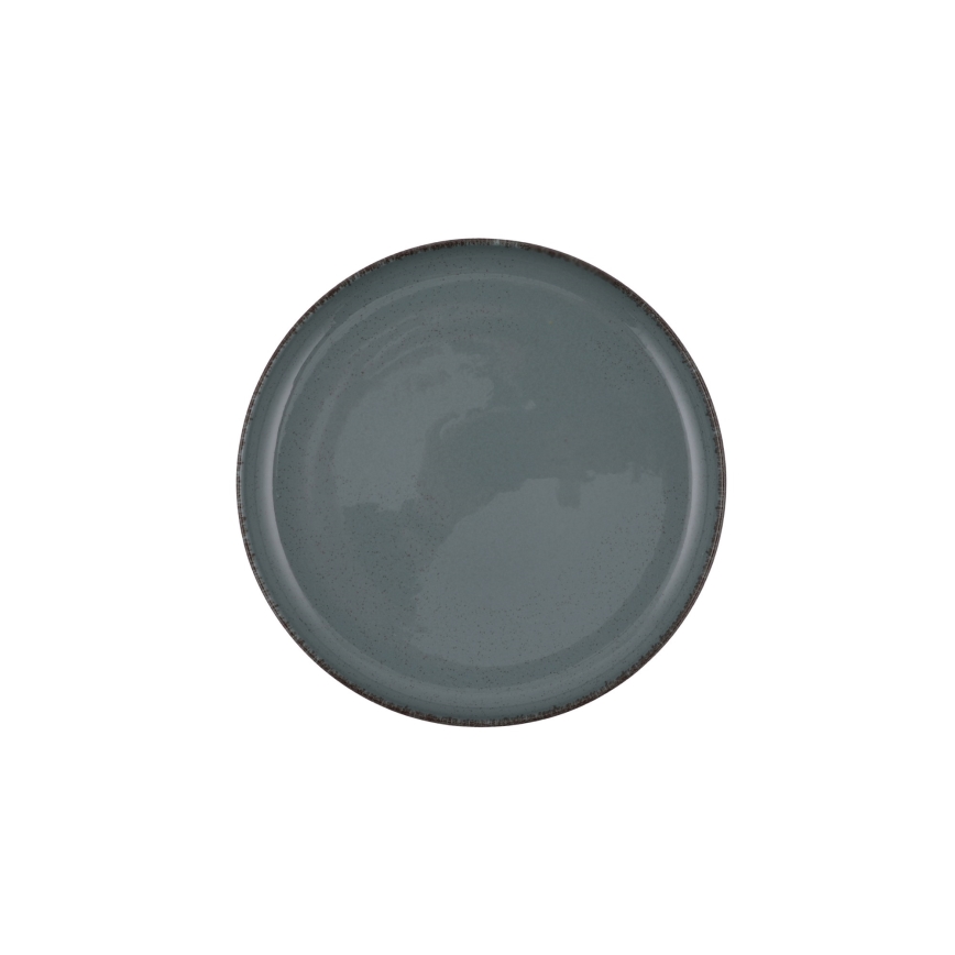 Middagsservis 16 delar, grått porslin