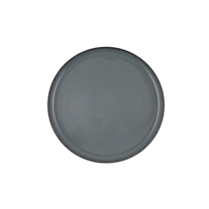 Middagsservis 16 delar, grått porslin