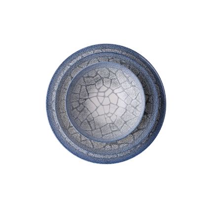 Middagsservis 24 delar blå/porslin