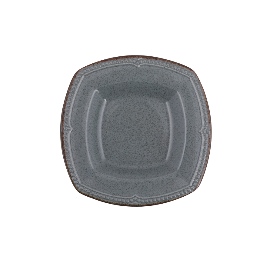 Middagsservis, 24 delar, blått porslin