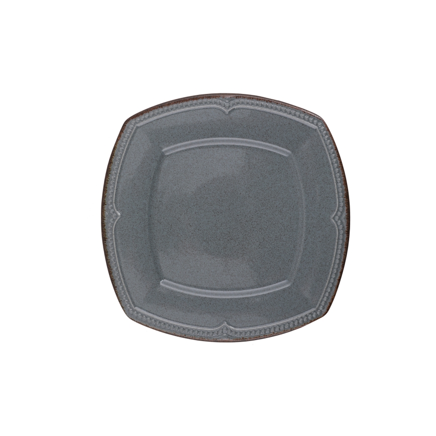 Middagsservis, 24 delar, blått porslin