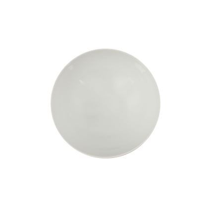 Middagsservis 24 delar, vit/blå, i porslin