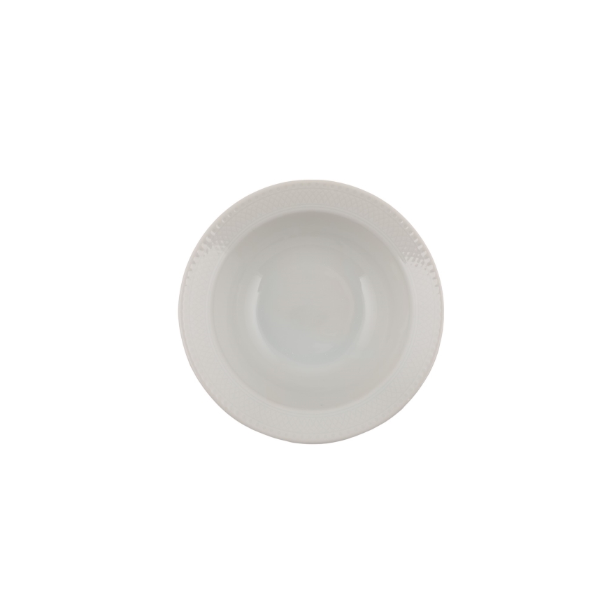 Middagsservis 53 delar vit/porslin
