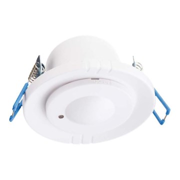 Mikrovågsinfälld rörelsesensor 360° 230V vit