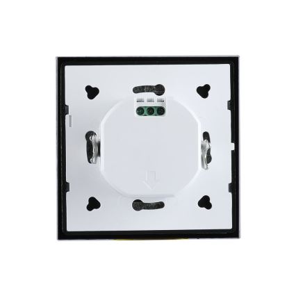 Mikrovågsrörelsesensor 180° 300W/230V svart