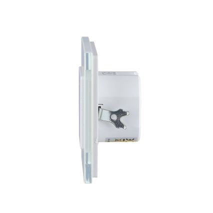 Mikrovågsrörelsesensor 180° 300W/230V vit