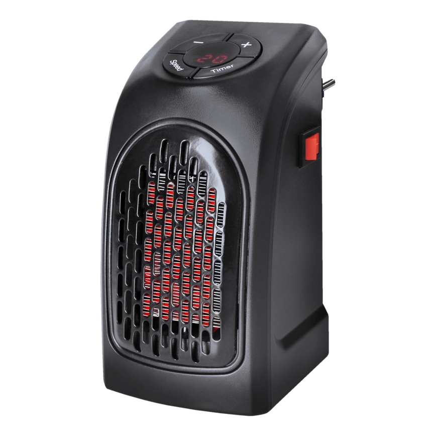 Mini uttag fläkt med en keramiskt värmeelement 350W/230V