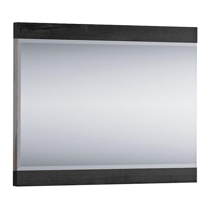 Mirror LANDU 61,5x63,5 cm svart