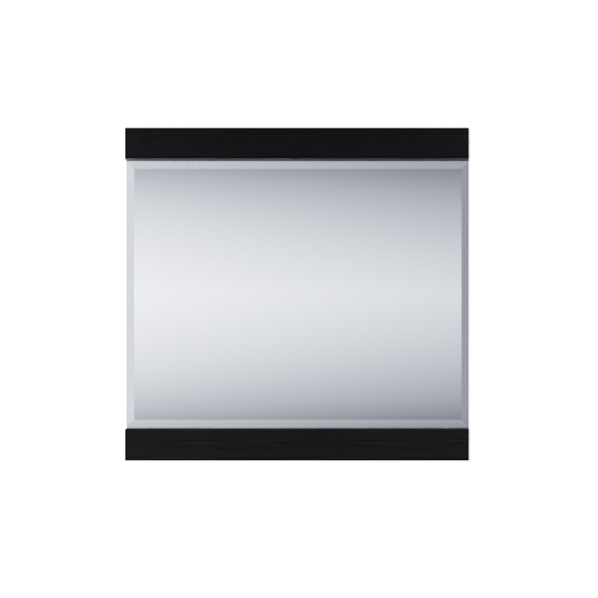 Mirror LANDU 61,5x63,5 cm svart