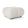Mjukstoppad pall ALMADA 72x72 cm beige