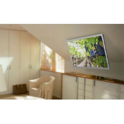 MK FLORIA MKF-20DM444 - Smart takhållare för TV 55" svart Wi-Fi TUYA + fjärrkontroll