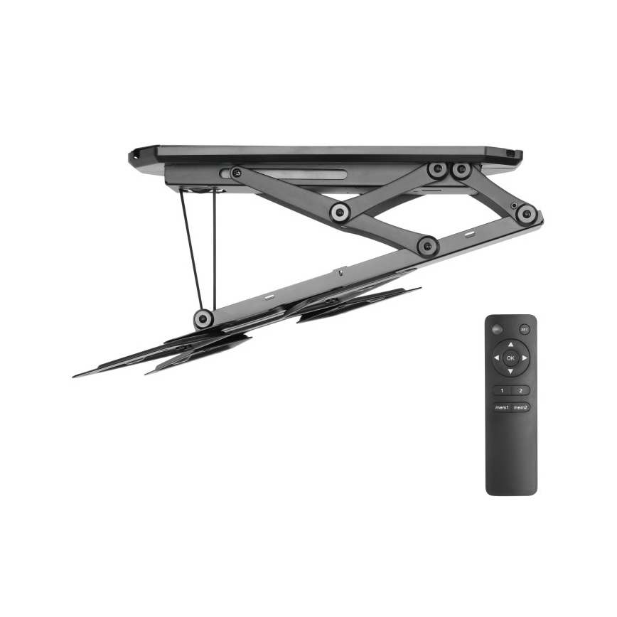 MK FLORIA MKF-20DM444 - Smart takhållare för TV 55" svart Wi-Fi TUYA + fjärrkontroll