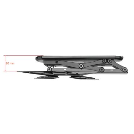 MK FLORIA MKF-20DM444 - Smart takhållare för TV 55" svart Wi-Fi TUYA + fjärrkontroll