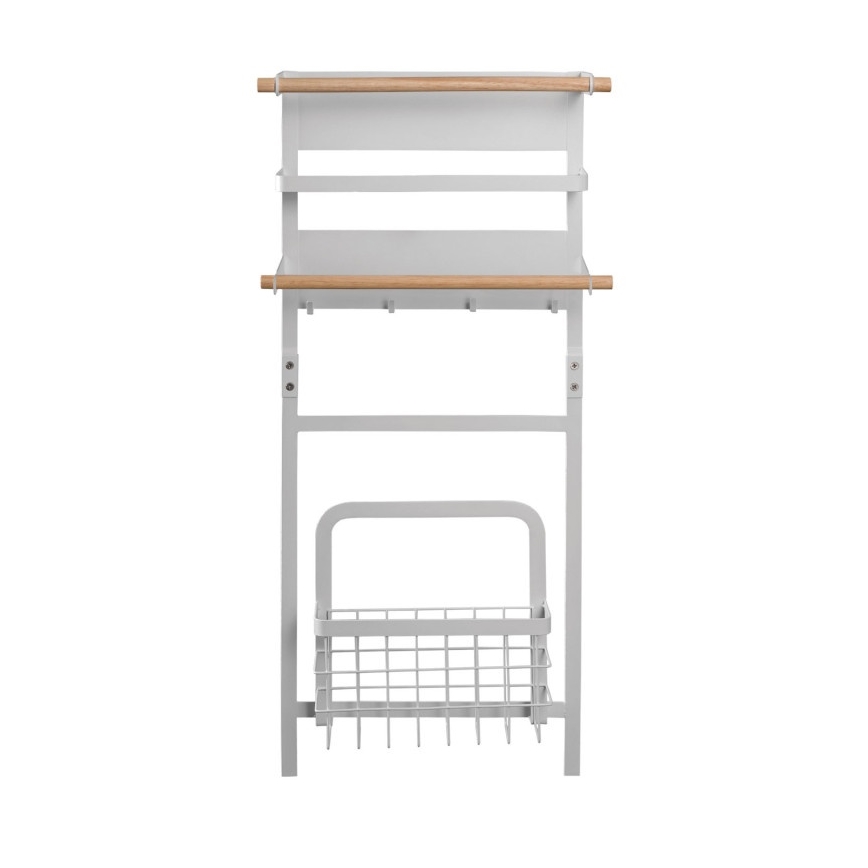 MK FLORIA MKF-21MG02W - Magnetisk organisatör 67,5x31 cm vit