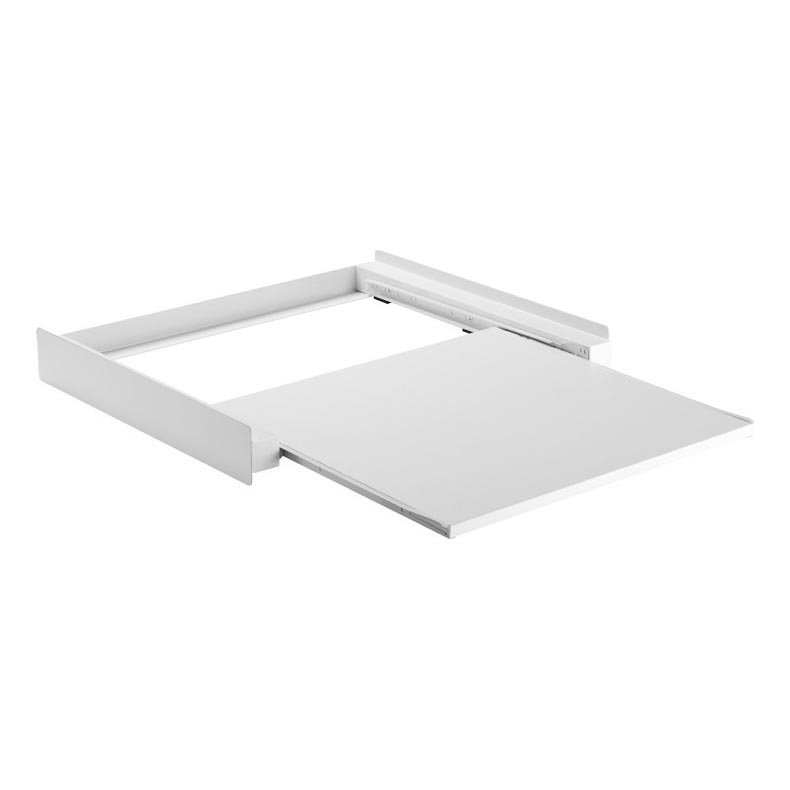 MK FLORIA MKF-23MZ601 - Staplingssats för tvättmaskin och torktumlare med utdragbar hylla 60 cm vit