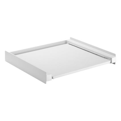 MK FLORIA MKF-23MZ601 - Staplingssats för tvättmaskin och torktumlare med utdragbar hylla 60 cm vit