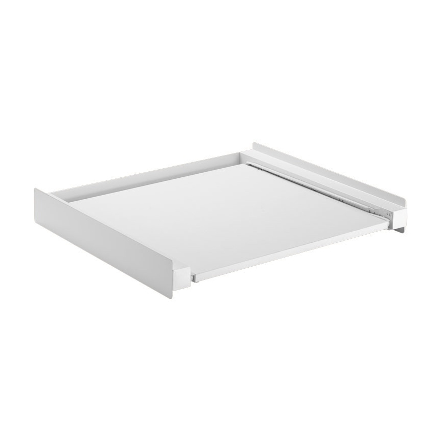 MK FLORIA MKF-23MZ601 - Staplingssats för tvättmaskin och torktumlare med utdragbar hylla 60 cm vit