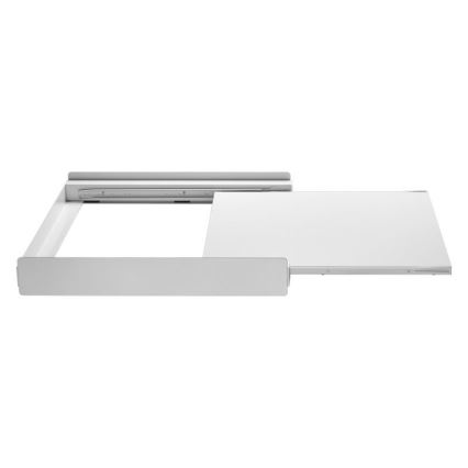 MK FLORIA MKF-23MZ601 - Staplingssats för tvättmaskin och torktumlare med utdragbar hylla 60 cm vit