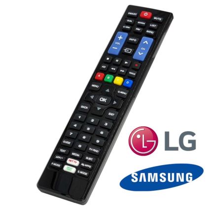 MK FLORIA Superior fjärrkontrol UNI TV SAM/LG - Ersättningsfjärrkontroll för TV-märken Samsung/LG
