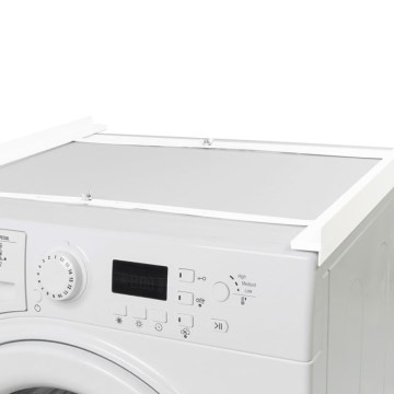 MK FLORIA Superior Tower Slim - Mellanstycke för tvättmaskin och torktumlare, 66 cm, vitt