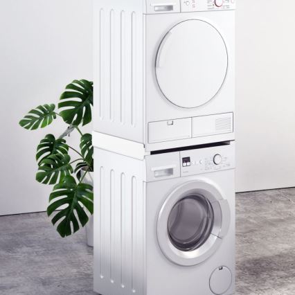MK FLORIA Superior Tower Slim - Stapelkit för tvättmaskin och torktumlare 66 cm vit