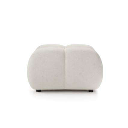 Mjukstoppad pall ALMADA 72x72 cm beige