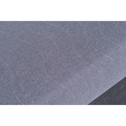 Möblerad dagbädd med förvaringsutrymme JACOB XL lastkapacitet 130 kg 90x200 cm grå