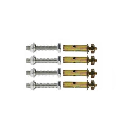 Monteringsfäste för utomhusbelysning BASE, Ø 48 mm, svart