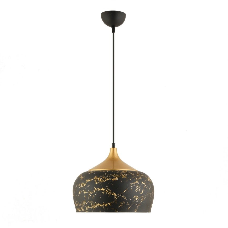 MONZA pendel 1xE27/40W/230V, diameter 30 cm, svart/bronze