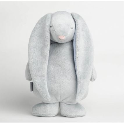 Moonie - Barn liten nattlampa kanin silver