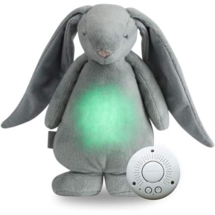 Moonie - Barn liten nattlampa kanin silver