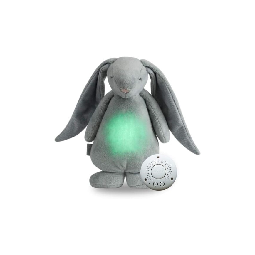Moonie - Barn liten nattlampa kanin silver