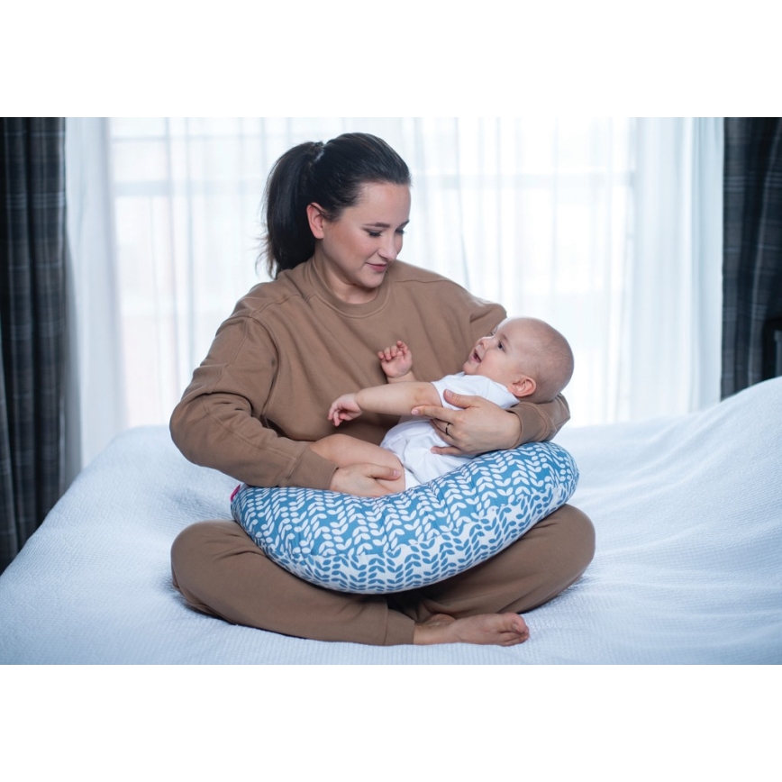 MOTHERHOOD - Amningskudde CLASSICS blå