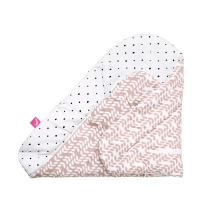 MOTHERHOOD - Swaddle blanket with coconut reinforcement CLASSICS 75x75 cm rosa