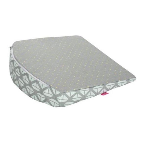 MOTHERHOOD - wedge kudde Mint Boats 30x30 cm, 0-6 m.