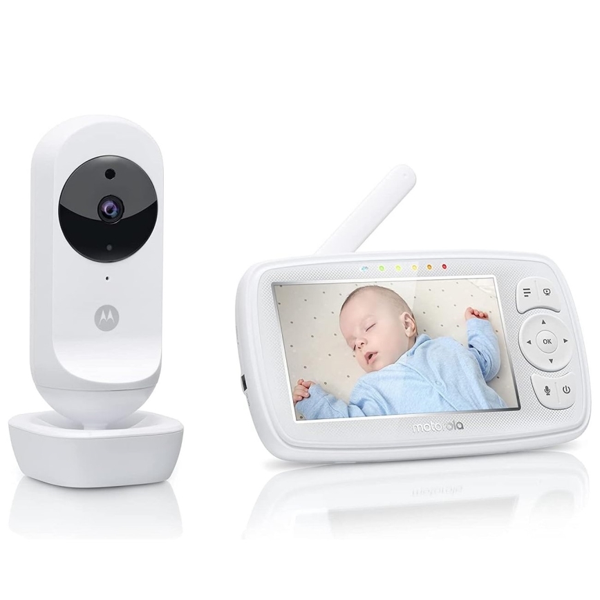 Motorola  - Smart babylarm Nursery Ease 44 Connect Wi-Fi
