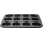 Muffinsform TORO, svart