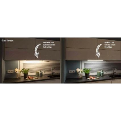 Müller-Licht - LED lampa för undersidan av köksskåp med sensor OLUS LED/11W/230V 3000/4000K