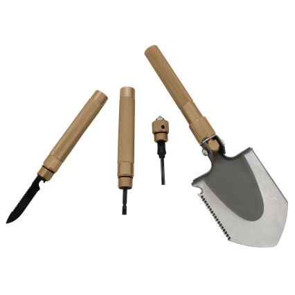 Multifunktionell vikbar spade 77cm