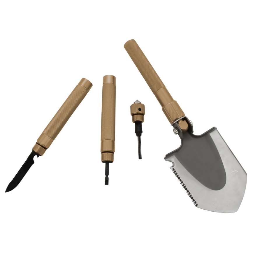 Multifunktionell vikbar spade 77cm