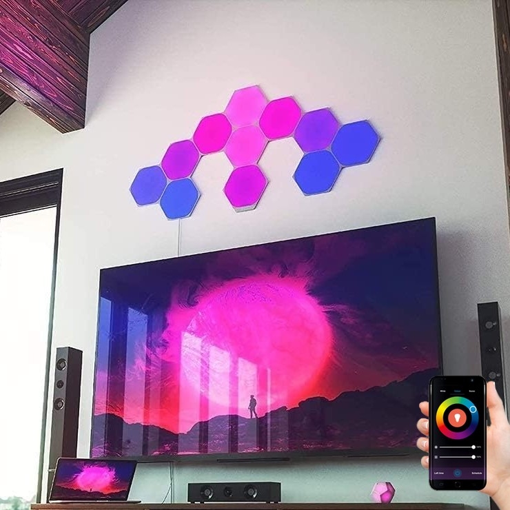 Nanoleaf - KIT 15x LED RGB Ljusreglerad panel LED/2W/230V 1200-6500K Wi-Fi