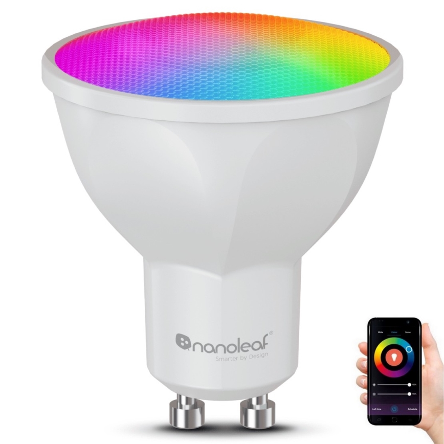 Nanoleaf - LED RGBCW Dimbara glödlampa ESSENTIALS GU10/5W/230V 2700-6500K CRI 90