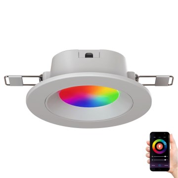 Nanoleaf - LED RGBW Ljusreglerad upphängd taklampa ESSENTIALS LED/6W/230V 2700-6500K CRI 90 Wi-Fi