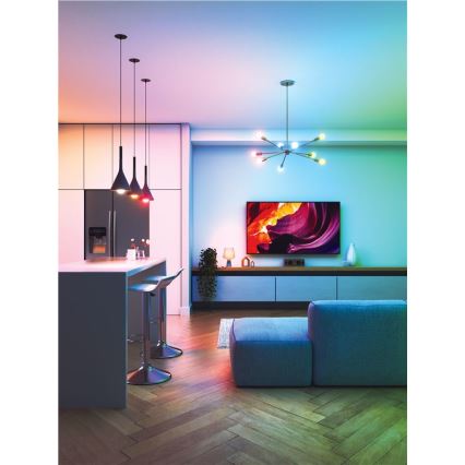 KIT 3x LED RGBW dimbar lampa ESSENTIALS A60 E27/8,5W/230V CRI 90 2700-6500K Wi-Fi - Nanoleaf