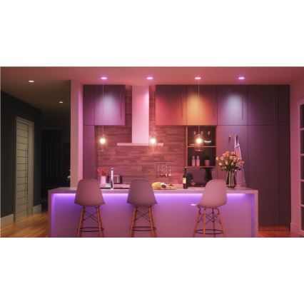 KIT 3x LED RGBW dimbar lampa ESSENTIALS A60 E27/8,5W/230V CRI 90 2700-6500K Wi-Fi - Nanoleaf